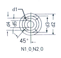 2BV型水環(huán)式真空泵的安裝尺寸